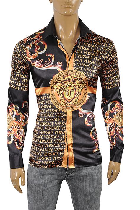 versace true self t-shirt|Men's Designer Polos & Luxury T.